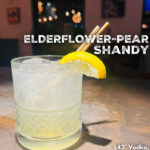 Elderflower-Pear Shandy