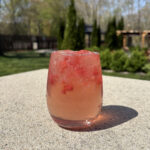 Strawberry-Violet Sparkling Sangria
